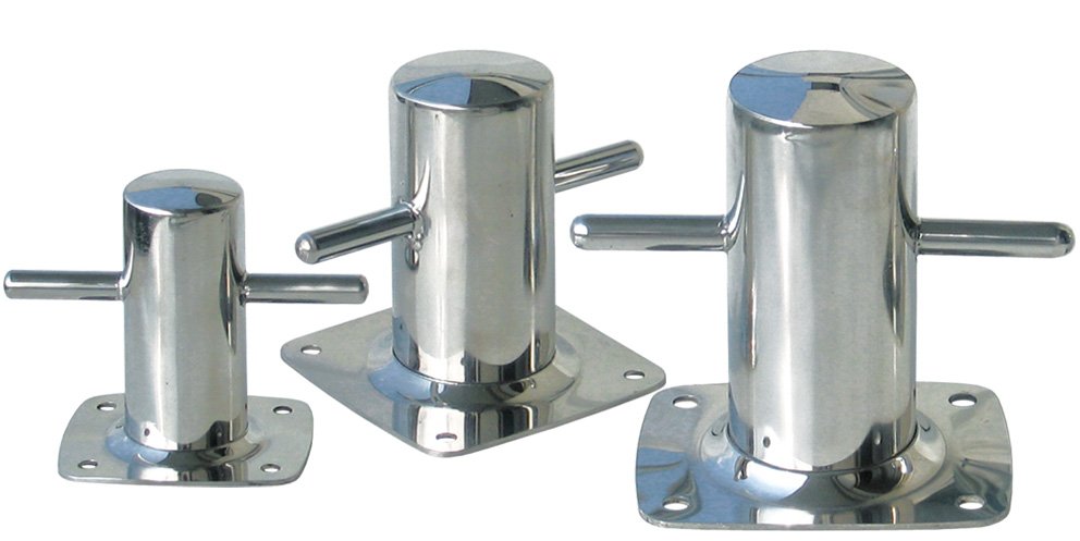 Nerūdijančio plieno AISI316 švartavimo klampė "Marina", 120 mm