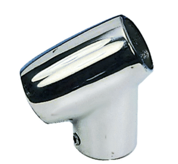 Nerūdijančio plieno relingo jungtis T formos 60° kampu Ø 22 mm