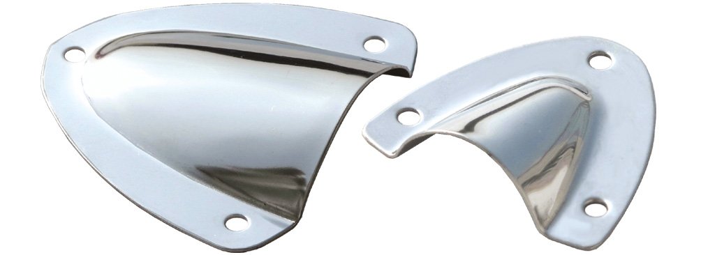 Nerūdijančio plieno ventiliacijos gaubtas 95×85 mm