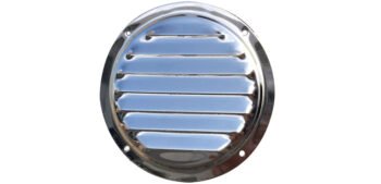 Nerūdijančio plieno ventiliacijos grotelės Ø102 mm