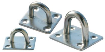 Stačiakampė nerūdijančio plieno traukos kilpa 35 mm