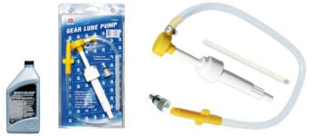 Reduktoriaus tepalo pompa (ant 946 ml alyvos pakuotės)