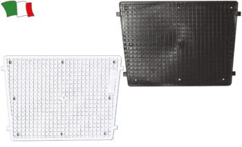 Transo apsauga iš ABS plastiko (juoda) 300x210 mm