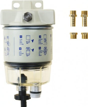 Kuro filtras-separatorius REC120, 57 l/h