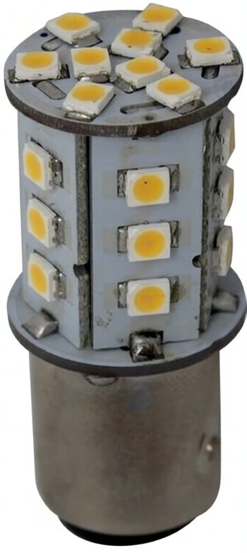 Lemputė LED BAY15d, 10–30V, 3,2W (360°)