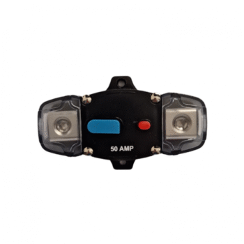 Automatinis saugiklis 12V 50A su rankiniu atstatymu