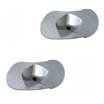 Klijuojama kilpa pripučiamai valčiai, juoda (be žiedo)