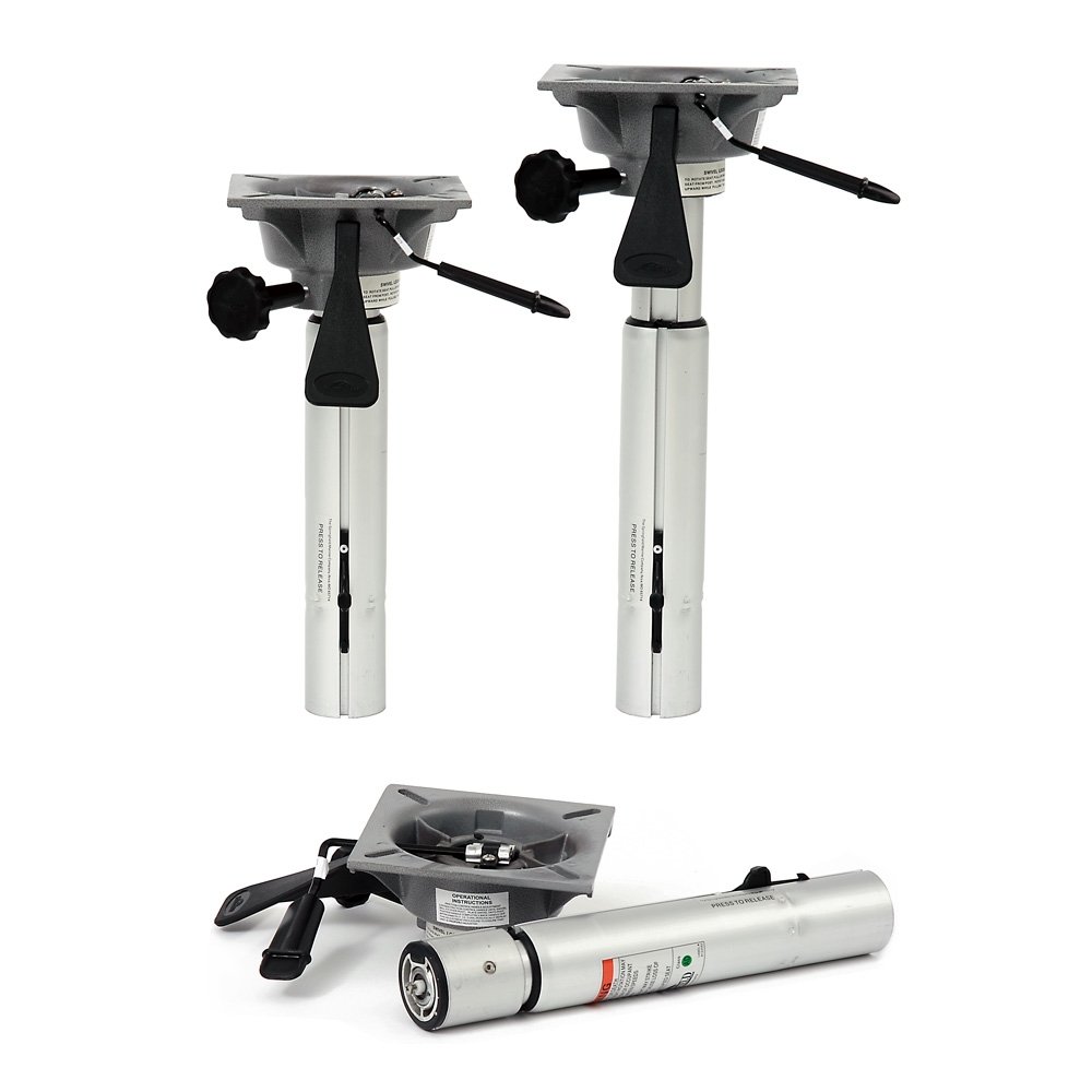 Laivo sėdynės koja Springfield su amortizatoriumi, nuimama, 336–438 mm