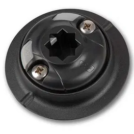 Railblaza klijuojamas užraktas apvalus, juodas