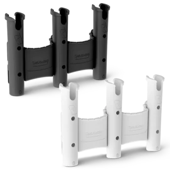 RAILBLAZA laikiklis 3 meškerėms transportinis, vertikalus (juodas)