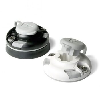 Railblaza prisukamas apvalus užraktas, juodas