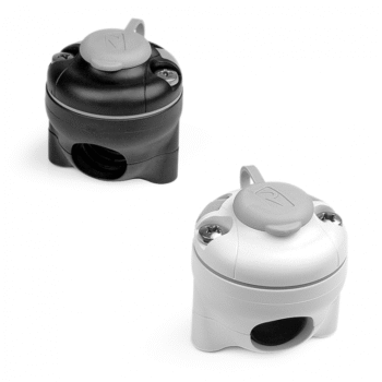 Railblaza užraktas vamzdžiui 19–25 mm StarPort Combo, baltas