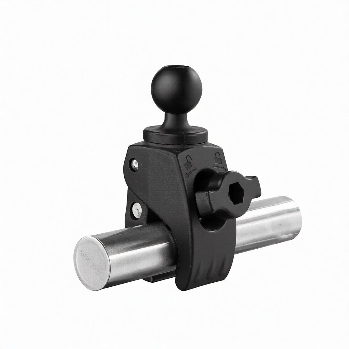 Rutulio pagrindas su tvirtinimu ant vamzdžio 18–35 mm, B dydis