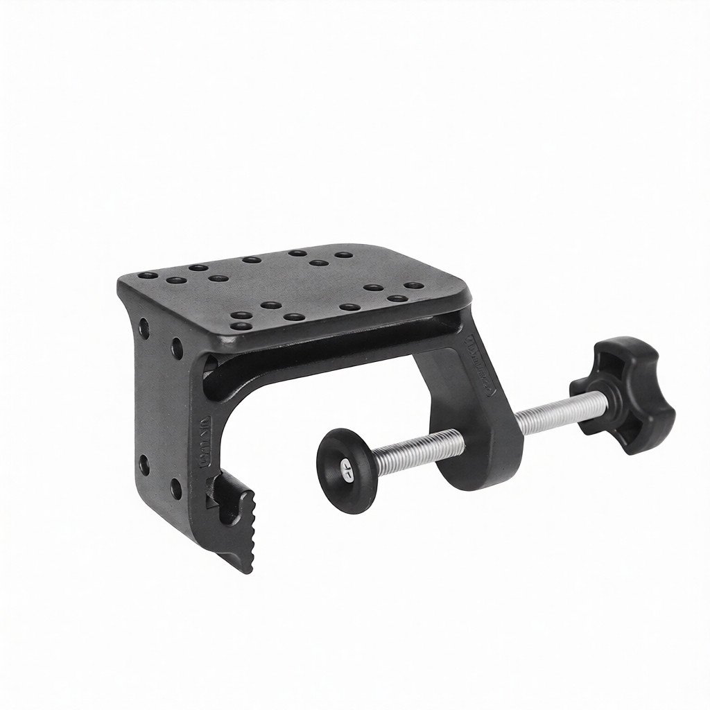 Tranco tvirtinimas rutulio pagrindui