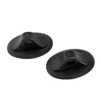 Tvirtinimo detalė PVC valtims 2 vnt, Juoda