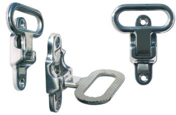 Nerūdijančio plieno užlenkiama pakopa/laiptelis, 110x55 mm