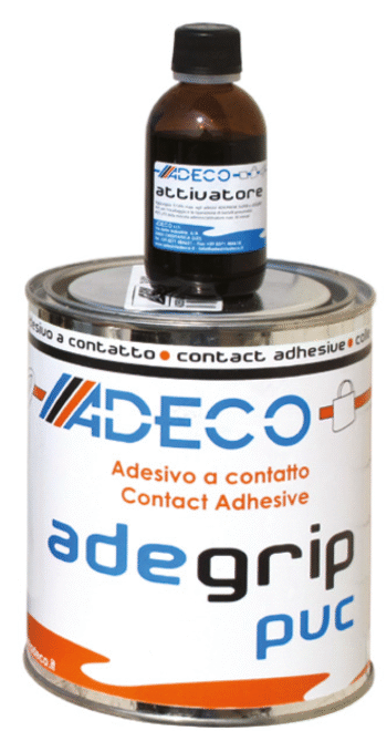 PVC valčių klijai ADEGRIP PVC 850 g su aktyvatoriumi