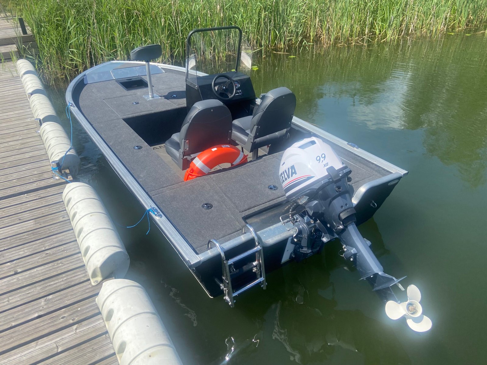 Aliuminis žvejybinis kateris ALANORD M428SC - Image 27