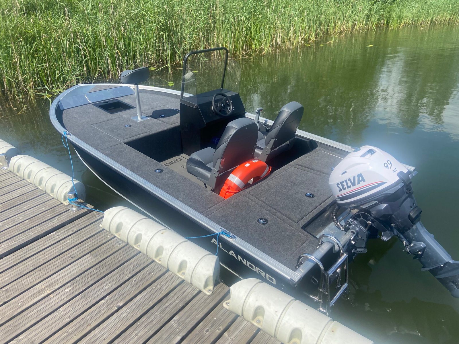Aliuminis žvejybinis kateris ALANORD M428SC - Image 28